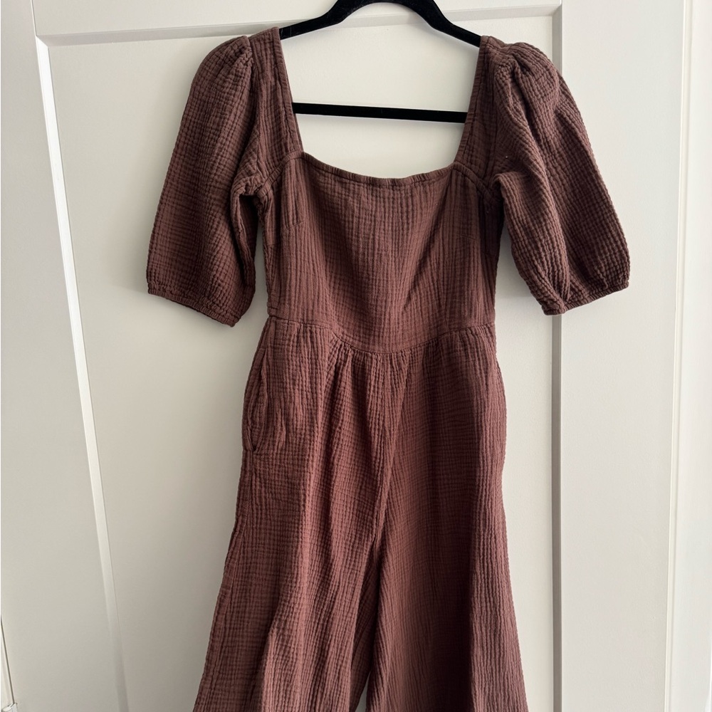 Petal + Pup Brown Jumpsuit